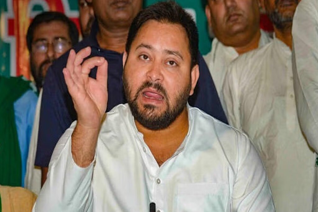 Bihar Elections Tejashwi taunts Nitish govt over domicile policy