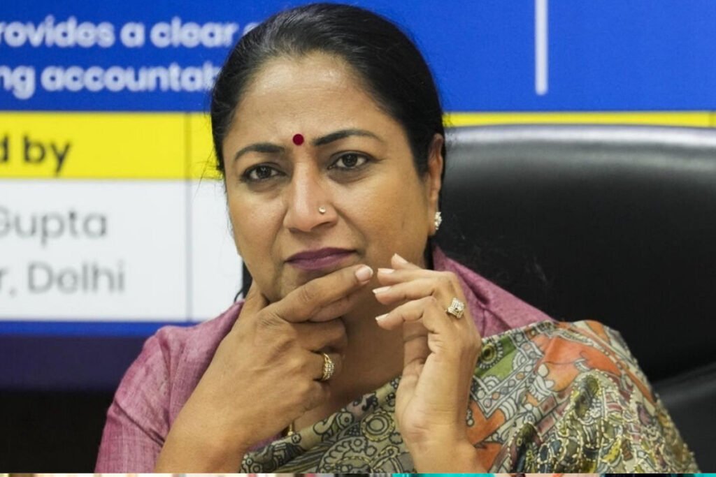 Delhi Chief Minister Rekha Gupta attacked in CM House